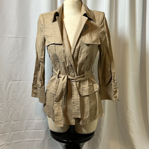 Vintage Armani Safari Jacket Size 10 (It) - Picture 1 of 5